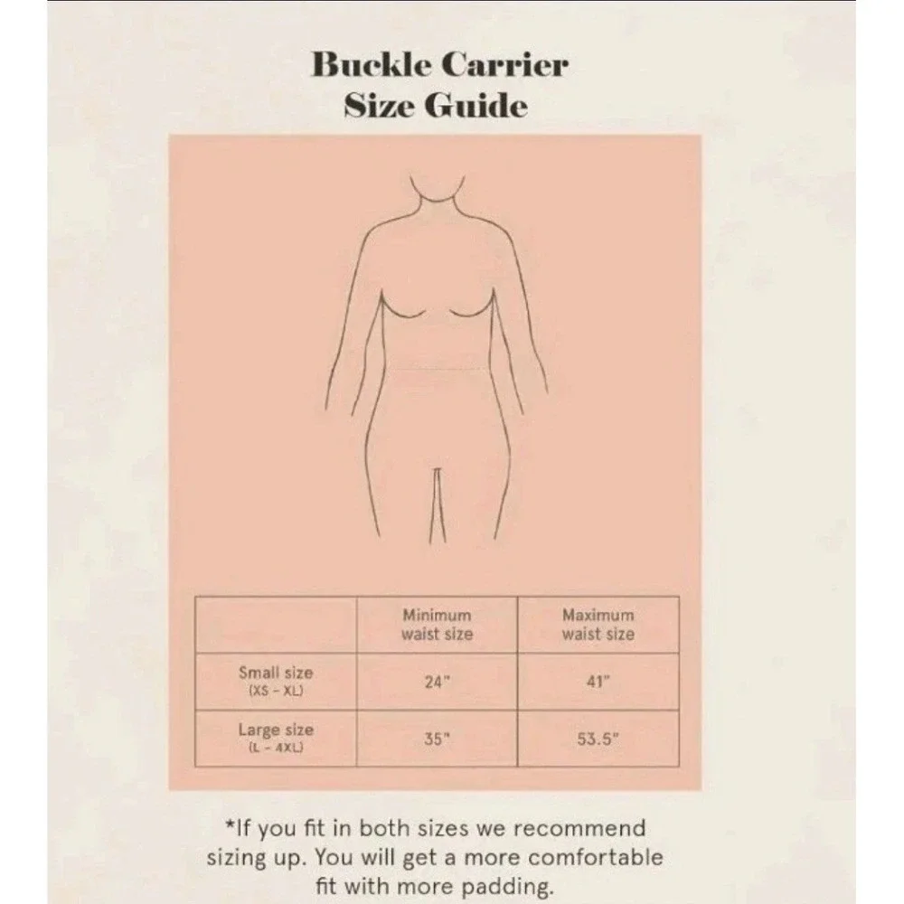 Wildbird Aerial Buckle Carrier Raven XS-XL Soft Structured Adjustable NWOT - Picture 7 of 7